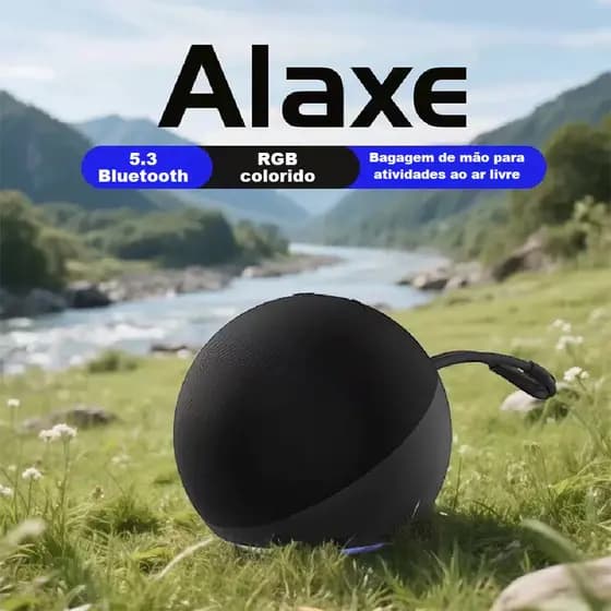 Alto-Falante Inteligente Alaxe | Modelo Echo Dot Wireless 5.1 | Envio Imediato