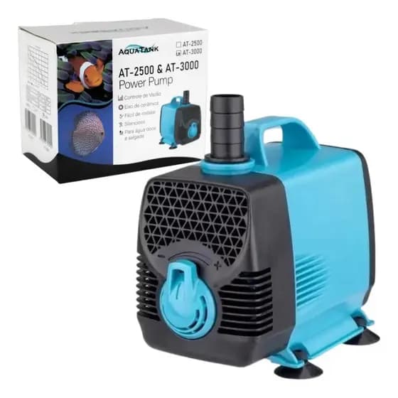 Bomba Submersa At-2500 2500l/h para aquario , sump e lagos.