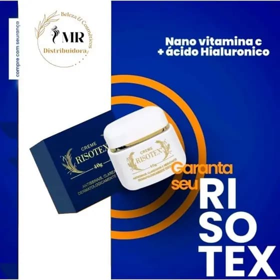 Creme Risotex C/3 Uni Para Pele Seca Original 40g