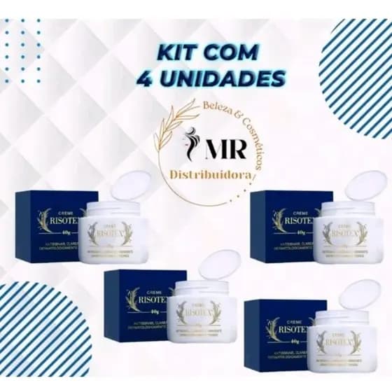 Creme Risotex C/4 Un Original Antissinais 40g