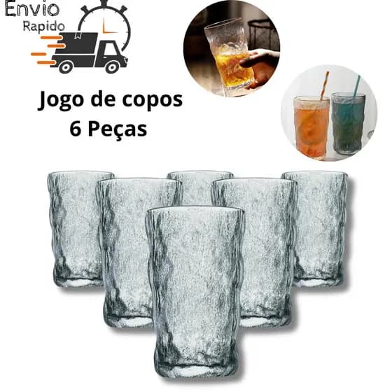 kit copo de vidro mandala jogo de copos copo de vidro mandala grande de cristal luxo cafe suco agua bebida Drink 350 ml