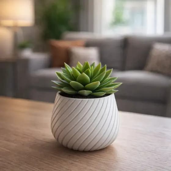 Vaso cachepô | Vaso suculenta Artificial