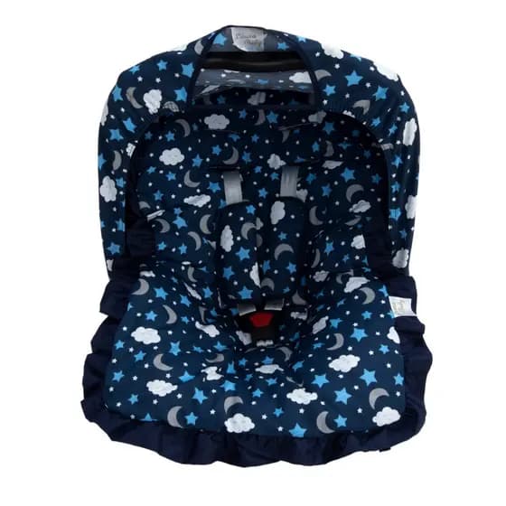 Capa Para Bebê Conforto Capota Protetores de Cinto Estampado Menino Menina Tecido Algodão