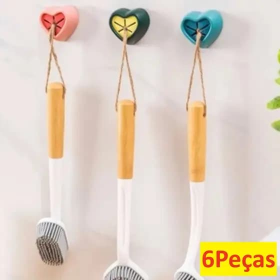 Oferta Suporte Porta Toalheiro Para Parede De Cozinha 5x2,3Cm Suporte Para Pano De Parede Cabide Organizador De Toalhas