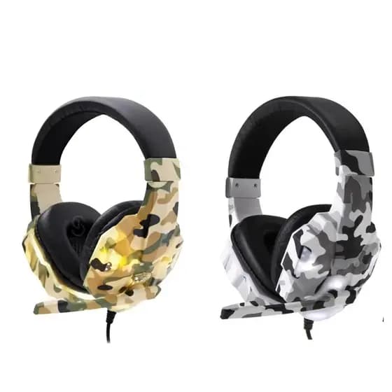 Fone De Ouvido Headset Gamer com Fio Profissional Led USB PC Gamer Notebook Entrada P2 Áudio