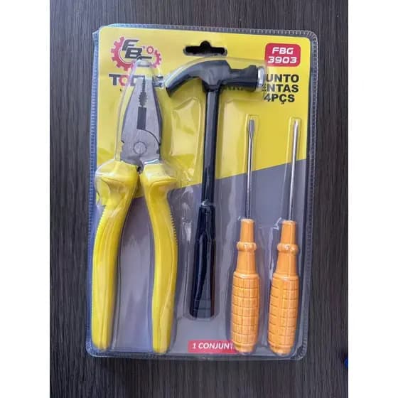 Jogo De Ferramentas Com 4 Peças Fbg-3903