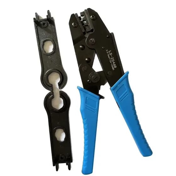 Alicate Mc4 Crimpador + Par Chave Mc4 Sistema Energia Solar