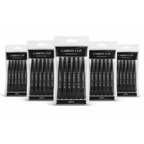 Kit 5 Pacote Presilha de Carbono Profissional