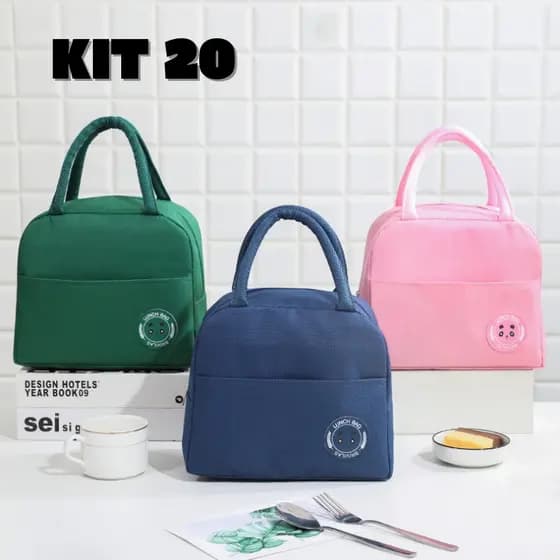 Bolsas Térmicas Portátil Lancheira Térmica Marmita Viagem