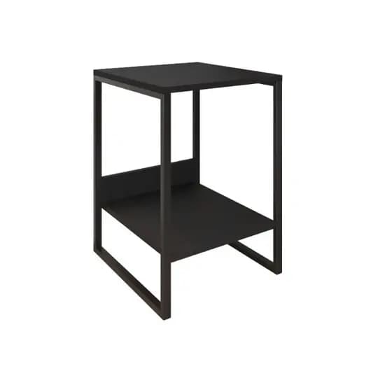Promoção Mesa de Cabeceira de Cama Industrial Criado Mudo Base de Ferro Tampo Madeira Frete Grátis