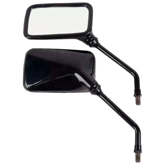 Espelho Retrovisor Mini Modelo Cbx250 Twister Cb300 Para Rosca Yamaha Ybr Fazer Factor Xtz Lander