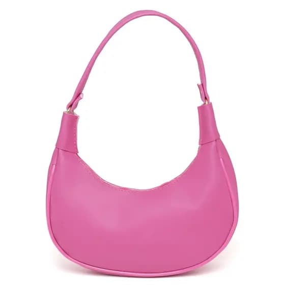 Bolsa Meia Lua Verão Moderna Alça de Mão
