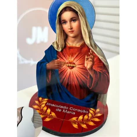 Santinho Imagens Decoração em MDF Católico
