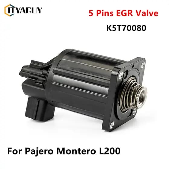 Válvula De Recirculação De Gás De Escape Da EGR De 5 Pinos Para Pajero Montero L200 8973650420 K5T70080