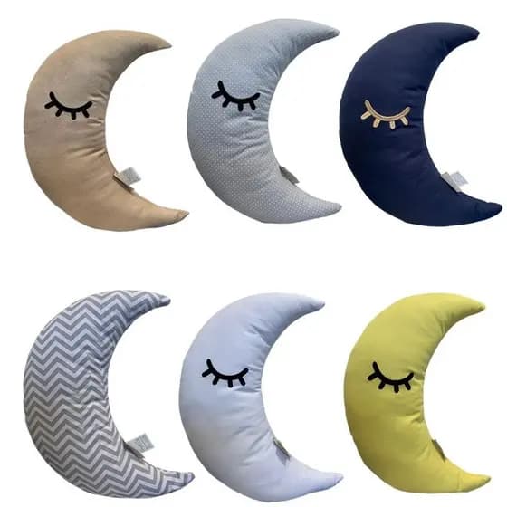 Lua | Estrela | Almofada de Lua | Almofada Decorativa | Almofada Estrela