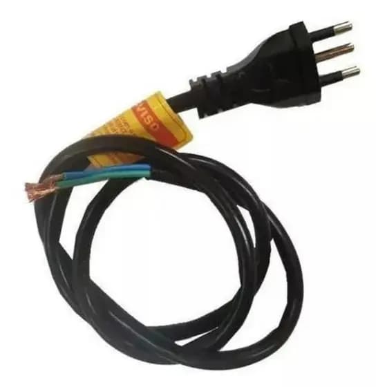 CABO PLUG PARA FRITADEIRA AIR FRYER 12 E 20 AMPERES