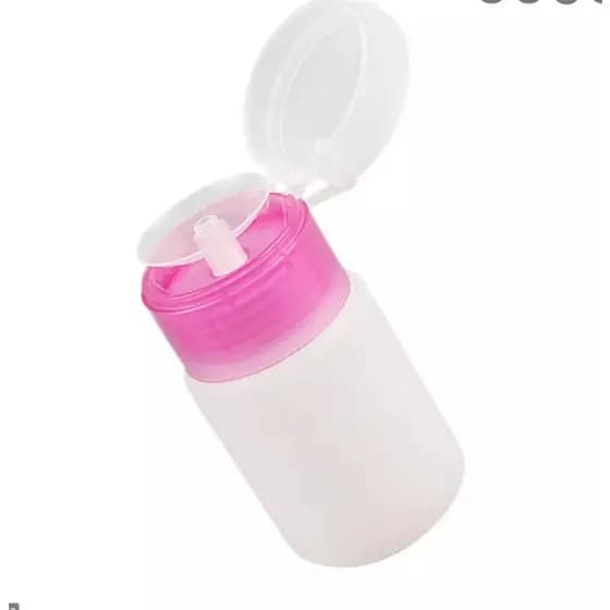 Porta Acetona De Plástico Para Manicure