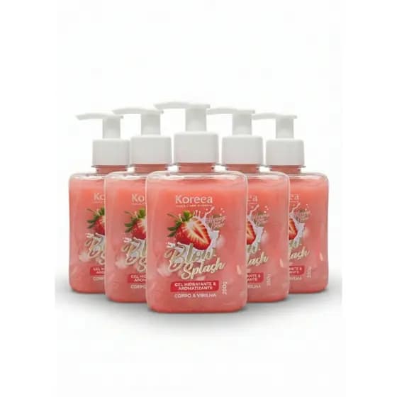 Leve 5! Kit Gel Hidratante & Aromatizante • Corpo e Virilha sempre macios e com perfume marcante.
