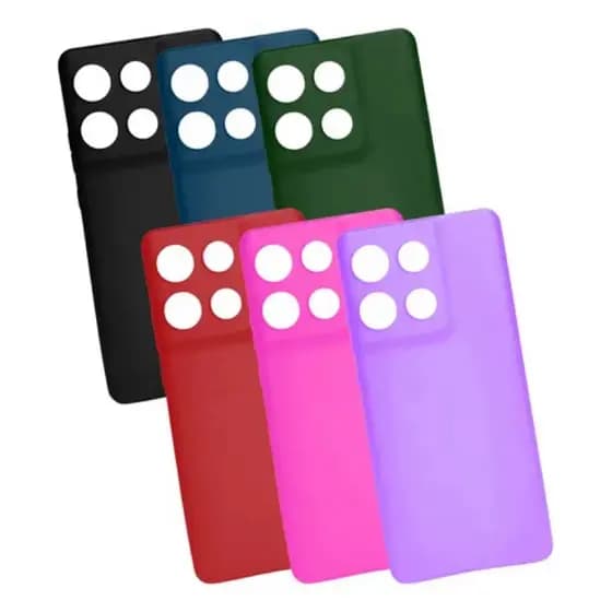 Capa Colorida para Celular Motorola Moto G47 Silicone Proteção Anti-Queda