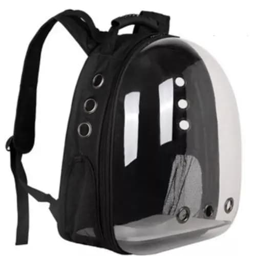Mochila Pet Transporte Cães Gato Visão Panorâmica Passeio