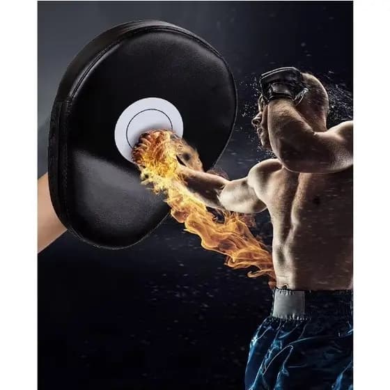 manopla box aparador De Boxe Almofada Protetora Respirável Couro Pu Luva De Perfuração Luta Ajustável Muay Thai