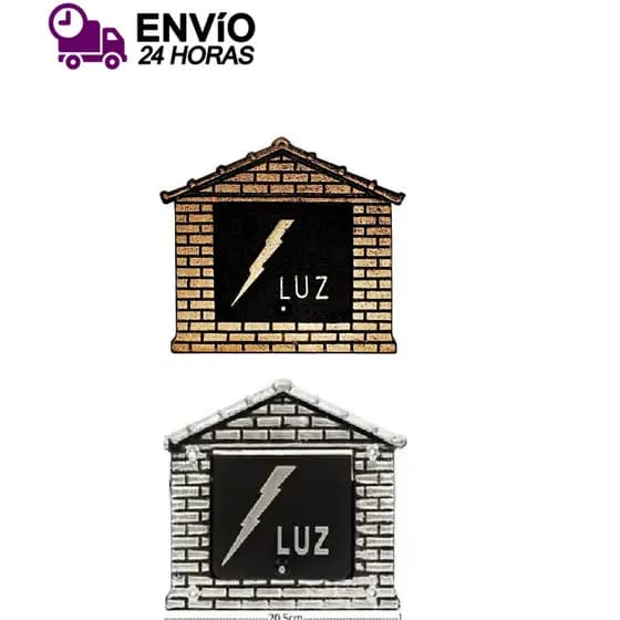 Visor De Luz Prata e Ouro Modelo Tijolinho