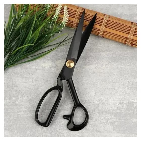 Tesoura 12 Pol Alfaiate Corte Costura Profissional Reforçada Tesoura De Alfaiate Costura Profissional Patchwork Para Tecido Tesoura De Titânio Titanium De corte alfaiataria corte e costura tesoura 12 polegada titânio é um material de alta durabilidade