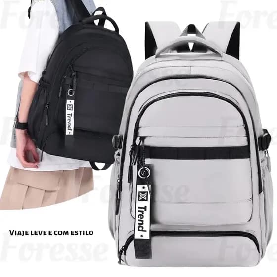 Mochila Executiva Antiroubo 48cm, com Porta Notebook Acolchoado e Impermeável 2905