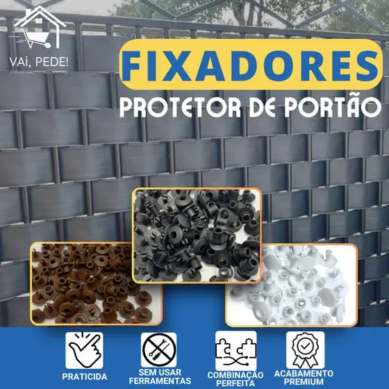 Fixadores para Protetor de Portão