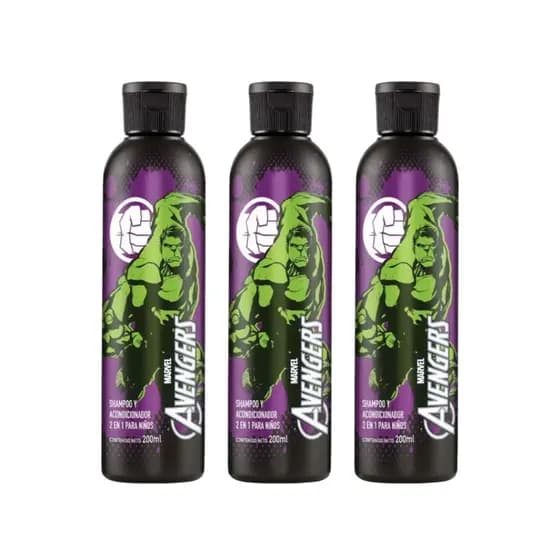 Shampoo e Condicionador Avon 2 em 1 Avengers Infantil 200ml