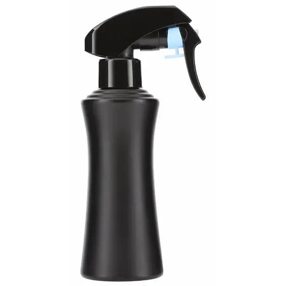 Borrifador Top Jato Névoa Pulverizador Preto 200mL Barbeiro