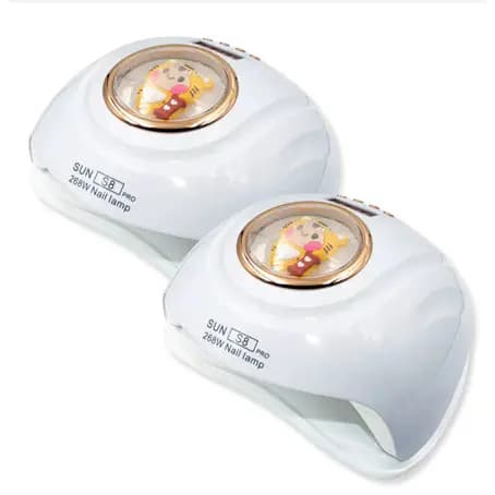 combo 2x Cabines Sun S8 Pro Sioux 57 LEDs 268w Unha Gel Acrigel Secagem Rápida BIVOLT