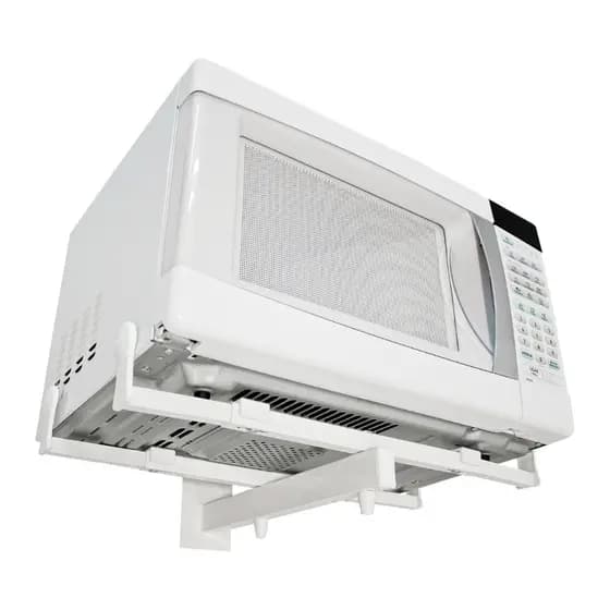 Suporte Forno Elétrico Microondas De Parede Multivisao F200 Branco Fixo