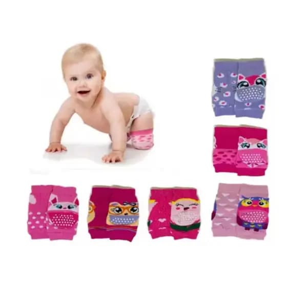 Joelheira Bebê Menina/ Menino Engatinhar Infantil YOU - joelheira bebe, protetor de joelho, engatinhar, antiderrapante