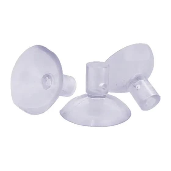 Ventosa de Silicone p/ Vidros com Furo - 30mm Kits com 10 / 25 / 100 Peças