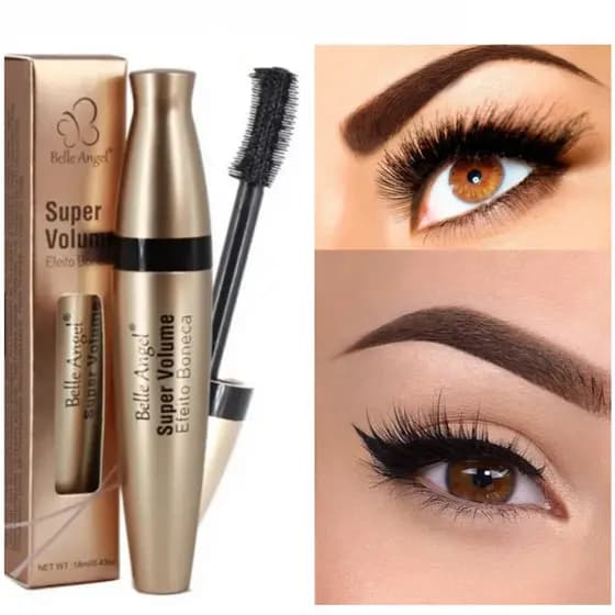 Máscara para cílios Belle Angel Super Volumen B039 18ml cor preto