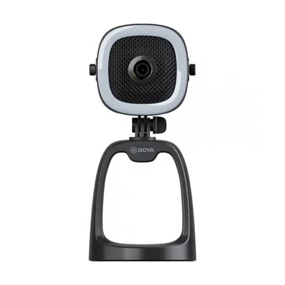 Microfone Mesa Usb A Boya Tudo em Um Câmera 1080p Preto