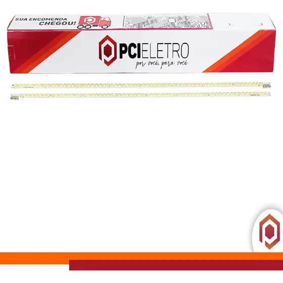 Kit 47lx3500 47lv3700 47lv3500 47lw4500 47lw5500 47lw5700 2 Barras com 64 Leds Pci Eletroparts