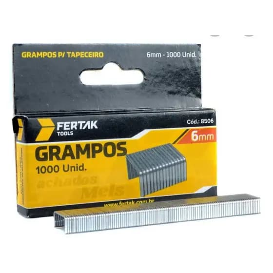 Grampo Grampeador Tapeceiro Profissional - Durável e Versátil