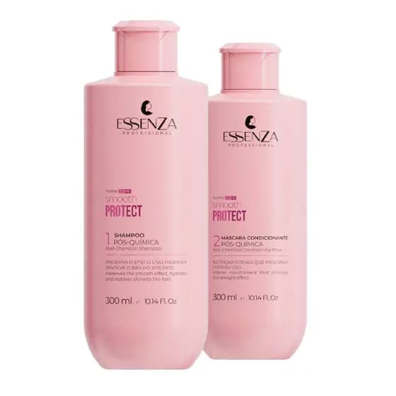 Kit Manutenção do Liso Home Care Essenza 2x300ml - Pós Quimica Liso Prolongado
