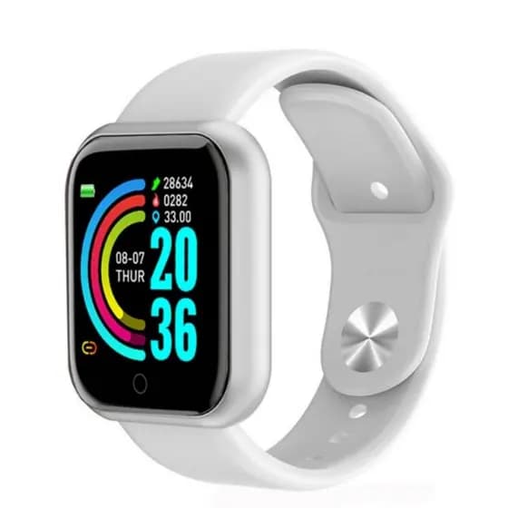 Smartwatch D20 Relógio Inteligente Bluetooth Android iOS Coloca Foto Notificações