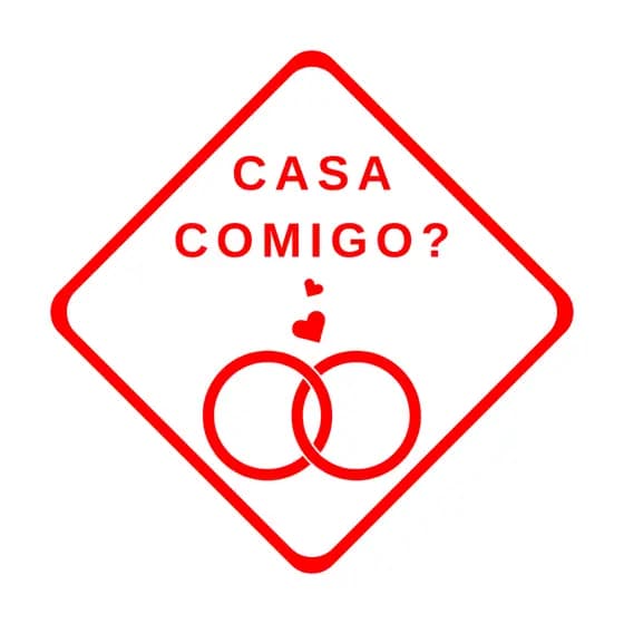 Placa Decorativa "Casa Comigo" Ecológica
