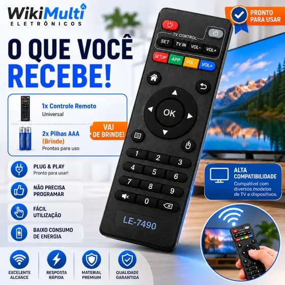 Controle Remoto tv Box Varios Modelos - KA-3841