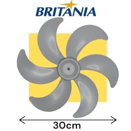 Hélice De Ventilador Britania 30cm 6 Pás