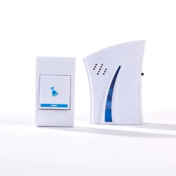 Kit 02 Campainha Interfone Sem Fio 100m Residencial Comercial-envio imediato