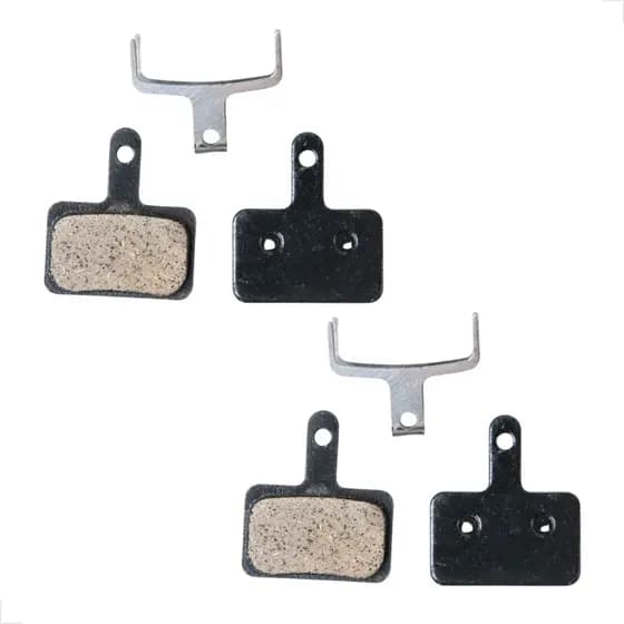 2 PAR PASTILHA FREIO DISCO ABSOLUTE ABS-01S ORGÂNICA SERVE SHIMANO TOURNEY TX805 MT200 MT410 MT500 ALTUS = B01S B05S