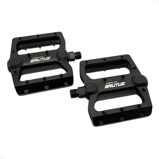 PEDAL PLATAFORMA ABSOLUTE BRUTUS FLAT Bike Mtb Dh Enduro Bmx Rosca Grossa 9/16 freerider bicicleta