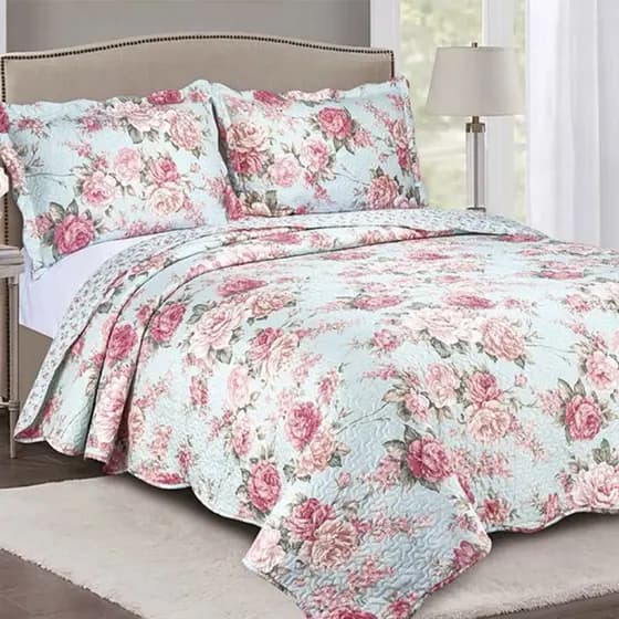 Kit Cobre Leito Jogose cama Boutis 3peças Matelado Envio Imediato