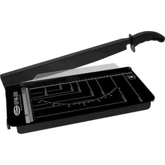 GUILHOTINA DE PAPEL 15FL PRETO GPM200 MENNO