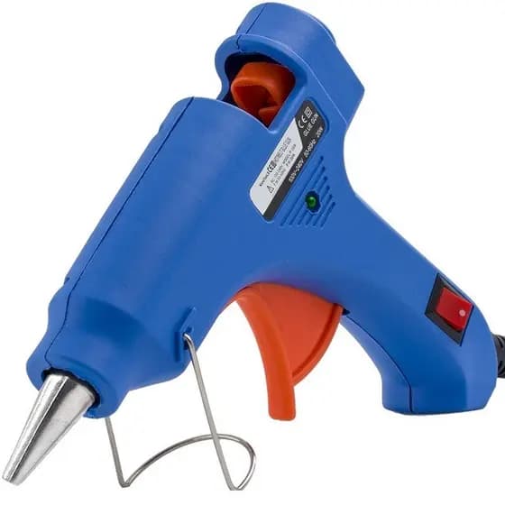 Pistola De Cola Quente 30w - 100w - 20w On Off bico fino BIVOLT 7mm e 11mm